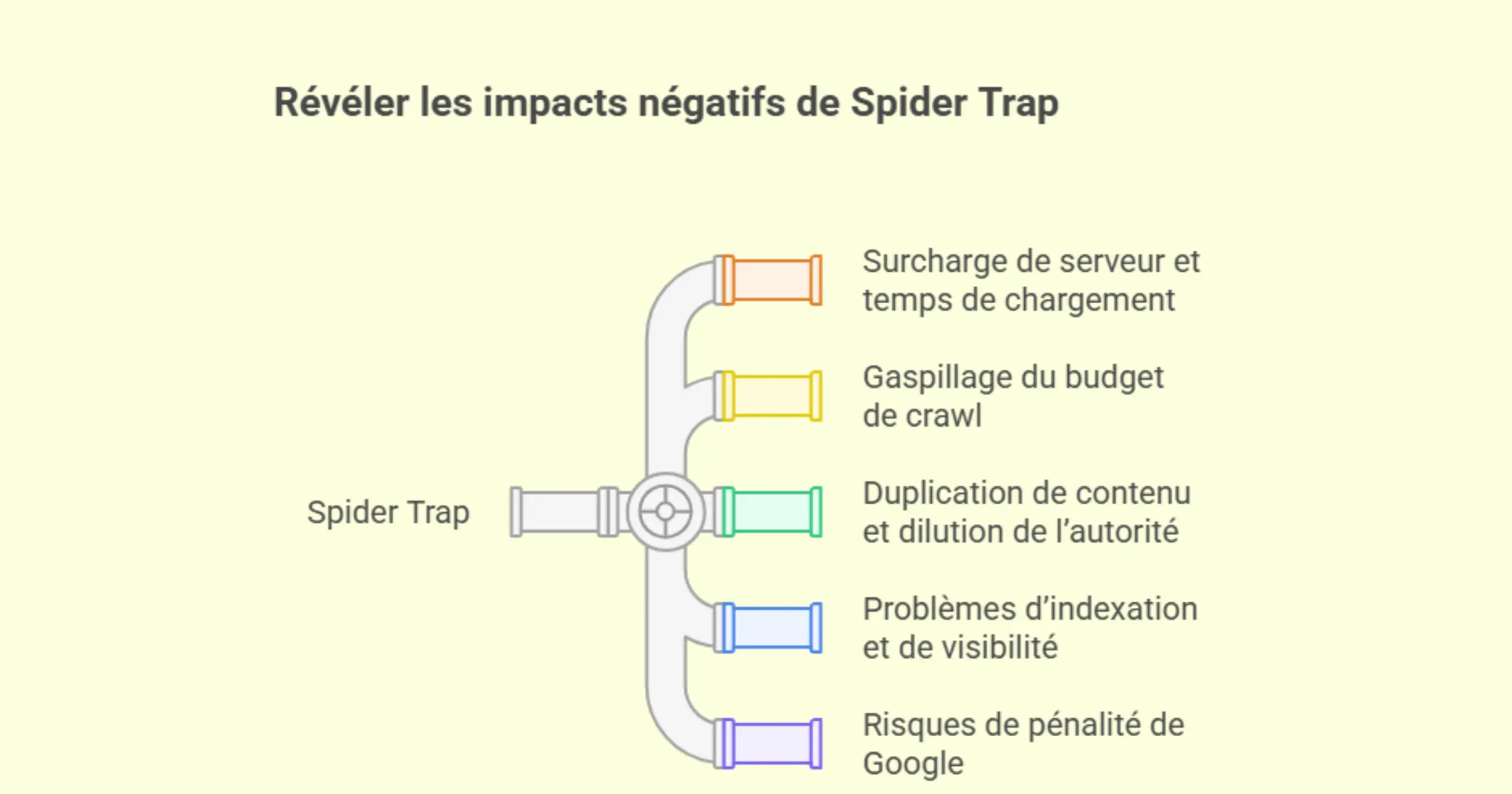 Quelles sont les conséquences du spider trap sur le SEO
